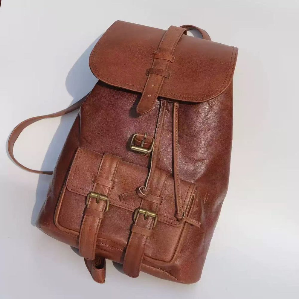 Chestnut Buckle Backpack