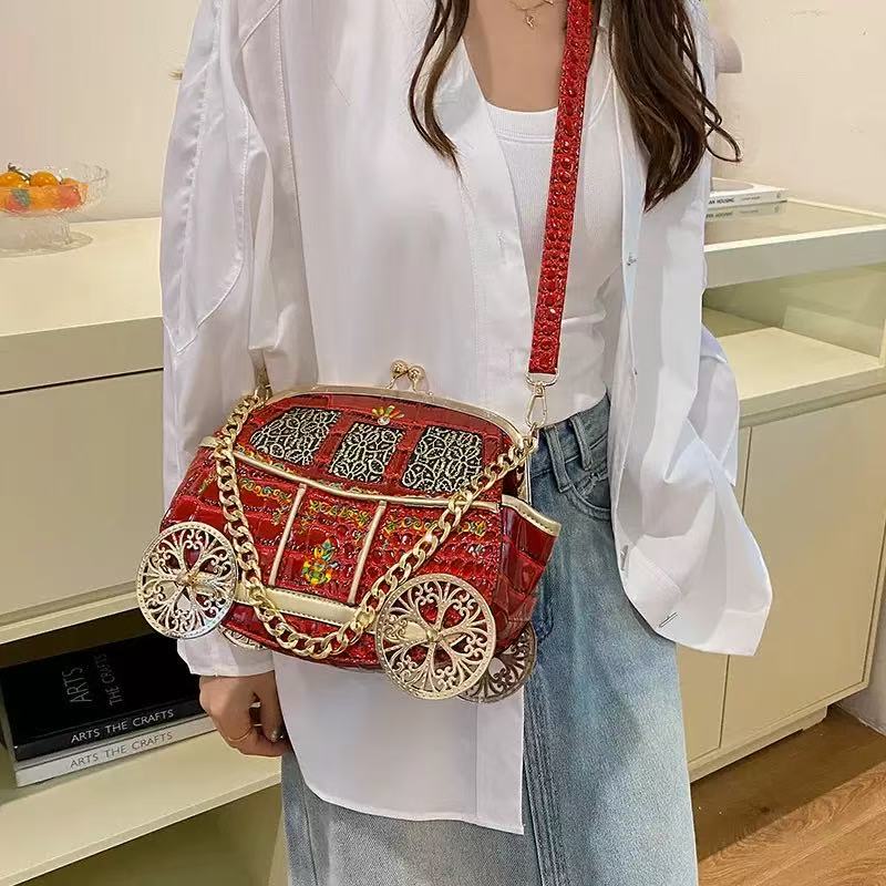 Ruby Carriage Crossbody Bag